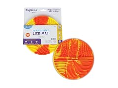 Brightkins Tie Dye Circle Lick Mat | Mental Stimulation