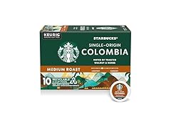 10Ct Starbucks K-Cup Coffee Pods, Medium Roast