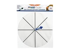 Prang Dry Erase Activity Spinner Board