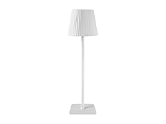 Mikasa 14.8-Inch White Rechargeable LED 