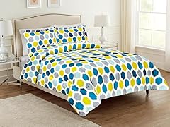 Ellen Tracy Ikat Dot 3Pc Comforter Set