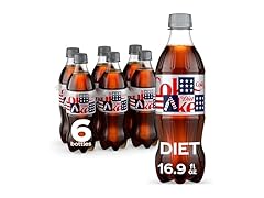 6PK Diet Coke Diet Soda, 16.9 fl oz Bottles
