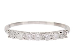 1/2 CT Diamond Wedding Band 14K Gold