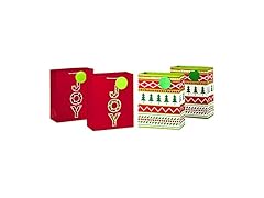 Hallmark 13" Large Christmas Gift Bag Bundle