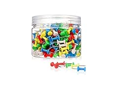 Conzay 400Pcs Colored Push Pins