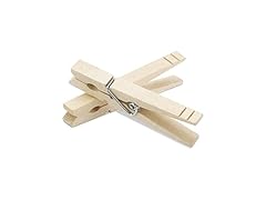 Whitmor Wood Natural Clothespins