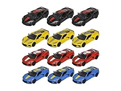 5" Die-Cast Pull Back 2021 Corvette  12 Count