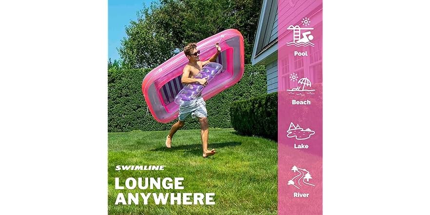 Swimline Inflatable Floating Lounge