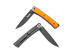 SMITH’S 4-Inch Pocket Knife, Aluminum Handle