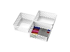 Officemate Medium Supply Basket 3-Pk