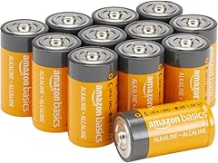 (12 Count) AmazonBasics C Alkaline Batteries