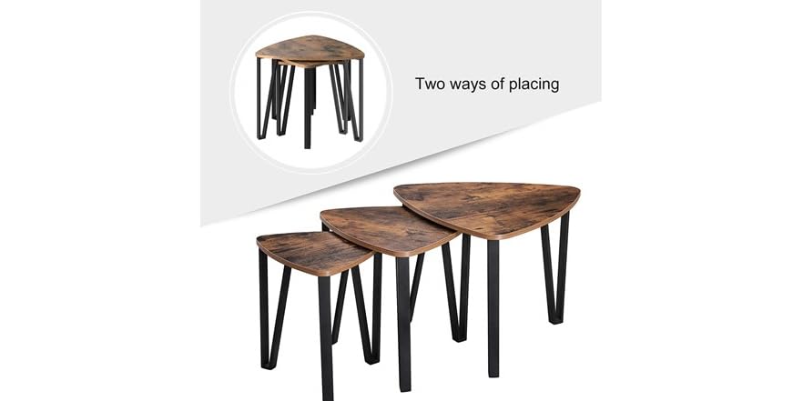 VASAGLE Nesting Table