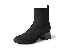 Amazon Women's Knit Stretch Ankle Boots