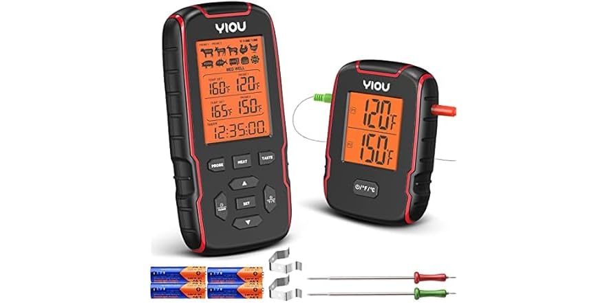 YIOU Wireless Meat Thermometer for Cooking