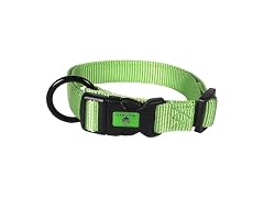 Hamilton Adjustable Nylon Dog Collar, Medium, Green