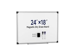 Magnetic White Board Hanging 24" x 18"
