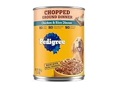 Pedigree Chopped Ground Dinner Wet Dog Food, Chick