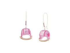 Betsey Johnson Women Jewelry Helmet Earrings