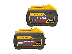 Simple Plus 9Ah Replacement Battery Dewalt 20V/60V