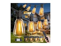 Minetom 152FT Outdoor String Lights with Remote