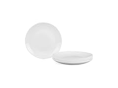 LaGlint W0670 Opal Glass White Dinner Plate