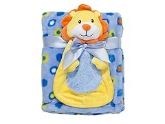 Babygear Squeaker Buddy Lion w/ Blanket