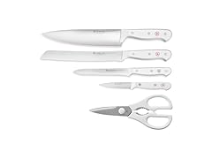 WUSTHOF Gourmet White 5-Pc Chef's Essentials Set