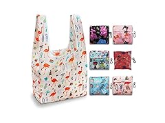 6 Pack Reusable Grocery Bags Set