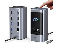 RayCue 15in1 Docking Station | Triple Monitor