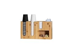 Mind Reader Cup and Condiment Station, Countertop