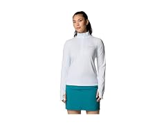 Columbia Women (M) Summit Valley Long Zip White