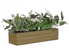 22" Frosted Mixed Leaves Centerpiece