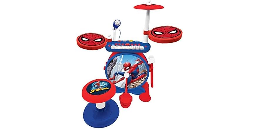 Lexibook, Spider-Man, Electronic Drum Set