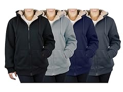 Womens Super Heavyweight Sherpa Hoodie (1 or 2pk)