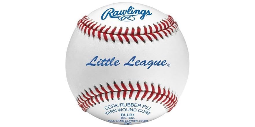 Rawlings Baseball Little League - Grade Compétition RLLB1 - Lot De 12