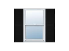 Open Louver Vinyl Shutters