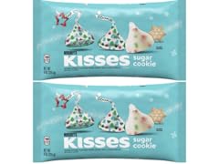 (2-Pack) HERSHEY'S KISSES Sugar Cookie 9 oz