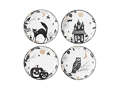 lenox Vintage Halloween Haunted Accent Plates