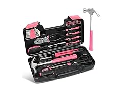  39Pc Household Tool Set Pink Women