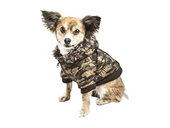 Pet Life Classic Metallic Fashion Parka