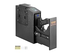 Mounted Gun Safe for Pistols, Biometric Gun Safe