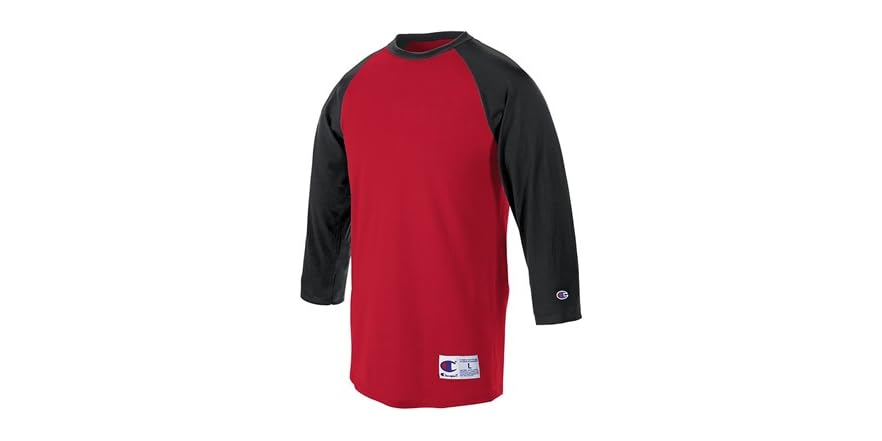 Champion Men's Raglan Baseball T-Shirt