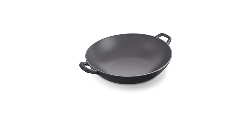 Zakarian By Dash Wok In Ghisa Antiaderente 35,6 Cm, Blu, Con Rivestimento In Ceramica, Adatto A Tutti I Piani Cottura, Incluso Forno. - 6