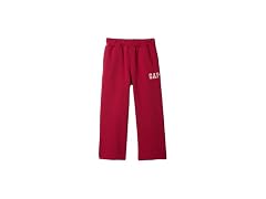 GAP Girls (12-18 MOS) Logo Fleece Wide Pant Sled