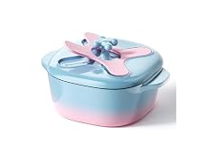 stackbear Cast Iron Dutch Oven Blue