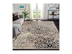 Superior Indoor Area Rug, 5' x 8', Multi-colored