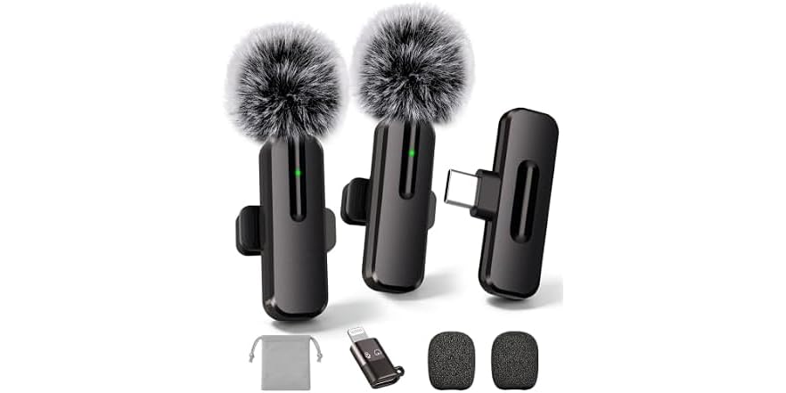 wedaniya Wireless Lavalier Microphones