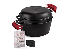 Cuisinel Cast Iron Dutch Oven 7-Quart