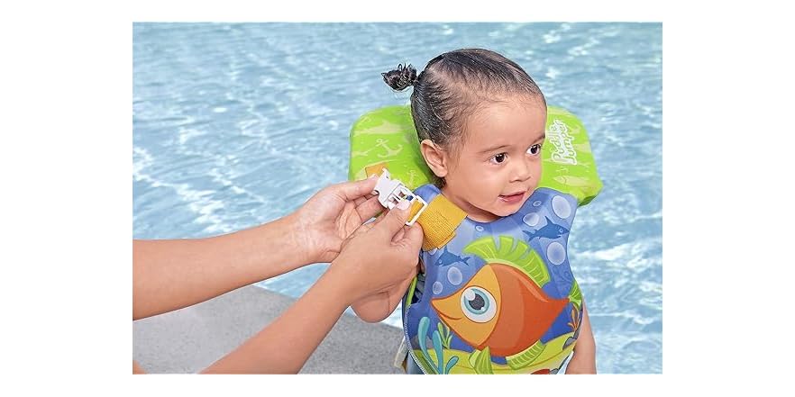 Infant Hydro Life Vest - Orange Fish