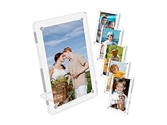 Acrylic magnetic picture frame